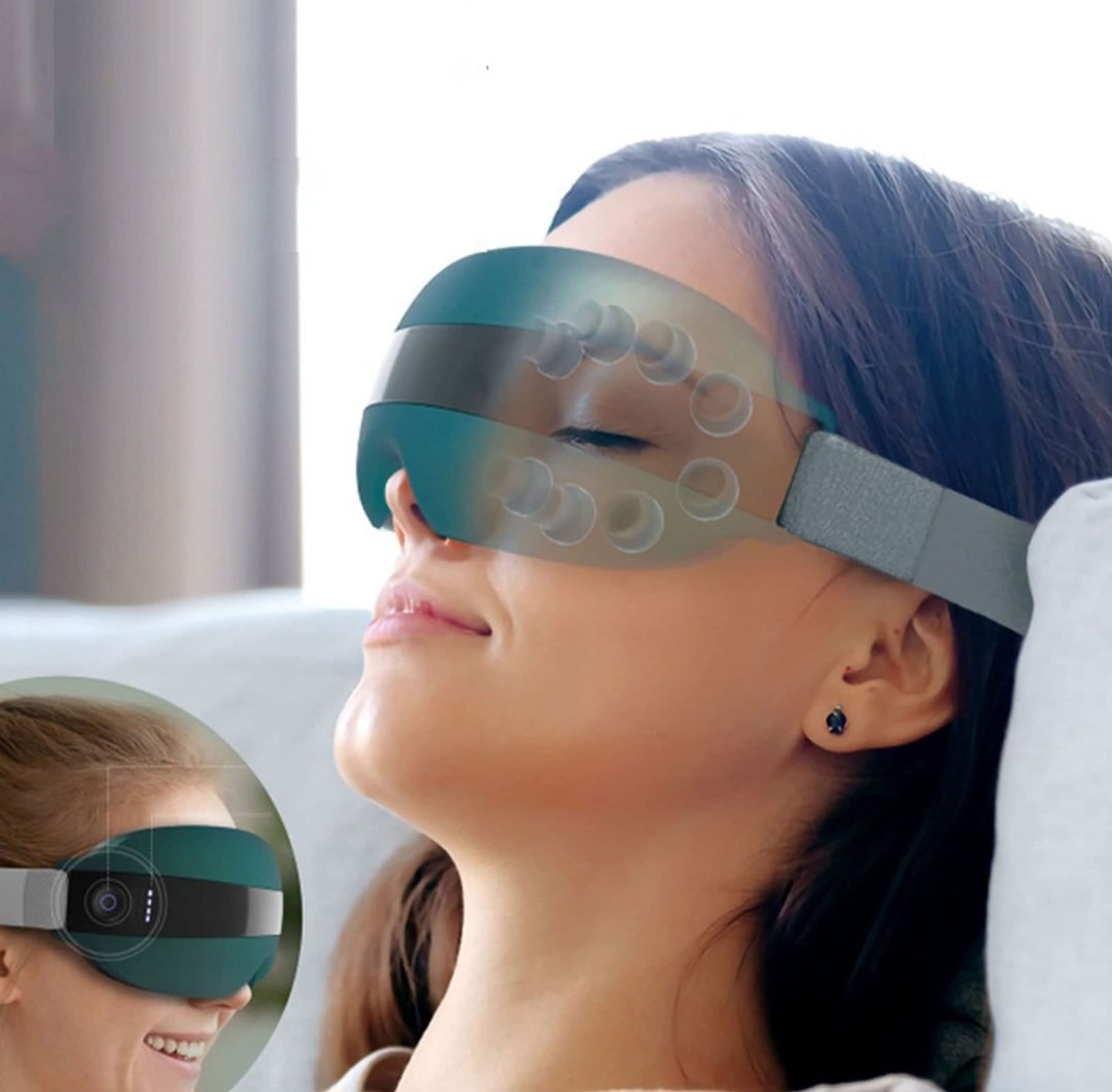 Eye Massager - Visual Eye Massager, Vibration Eye Massager, with bluetooth Music,*