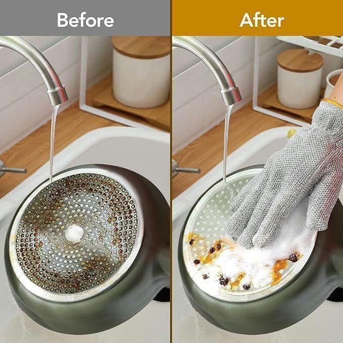 Aluminium Dishwashing Hand Glove