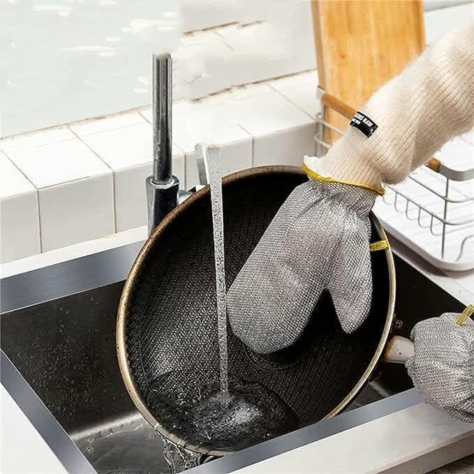 Aluminium Dishwashing Hand Glove