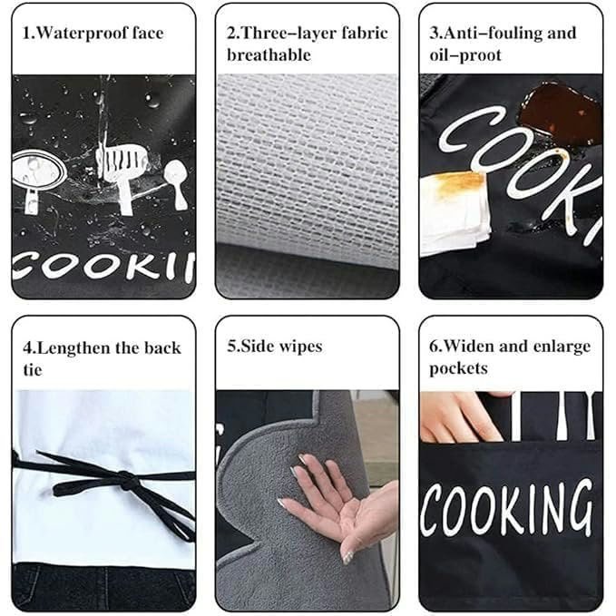 Chef Assorted Waterproof Kitchen Apron