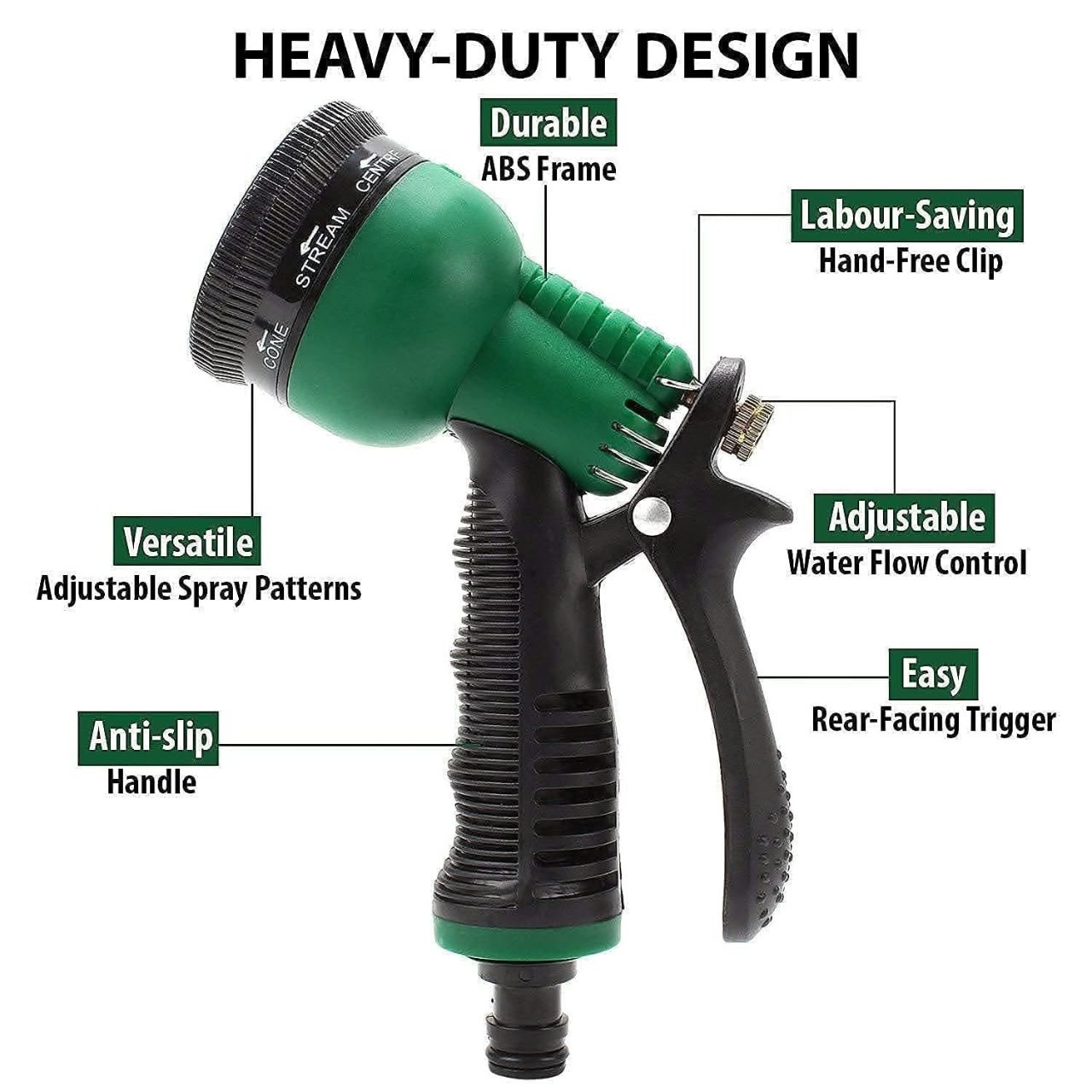 Water Spray Gun (7 in 1)