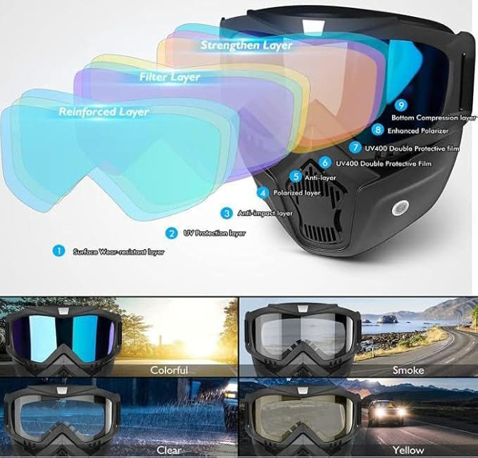 Bike Goggle Mask / Bike Mask